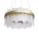 Loft Industry Modern - Leaf Circle PV Chandelier